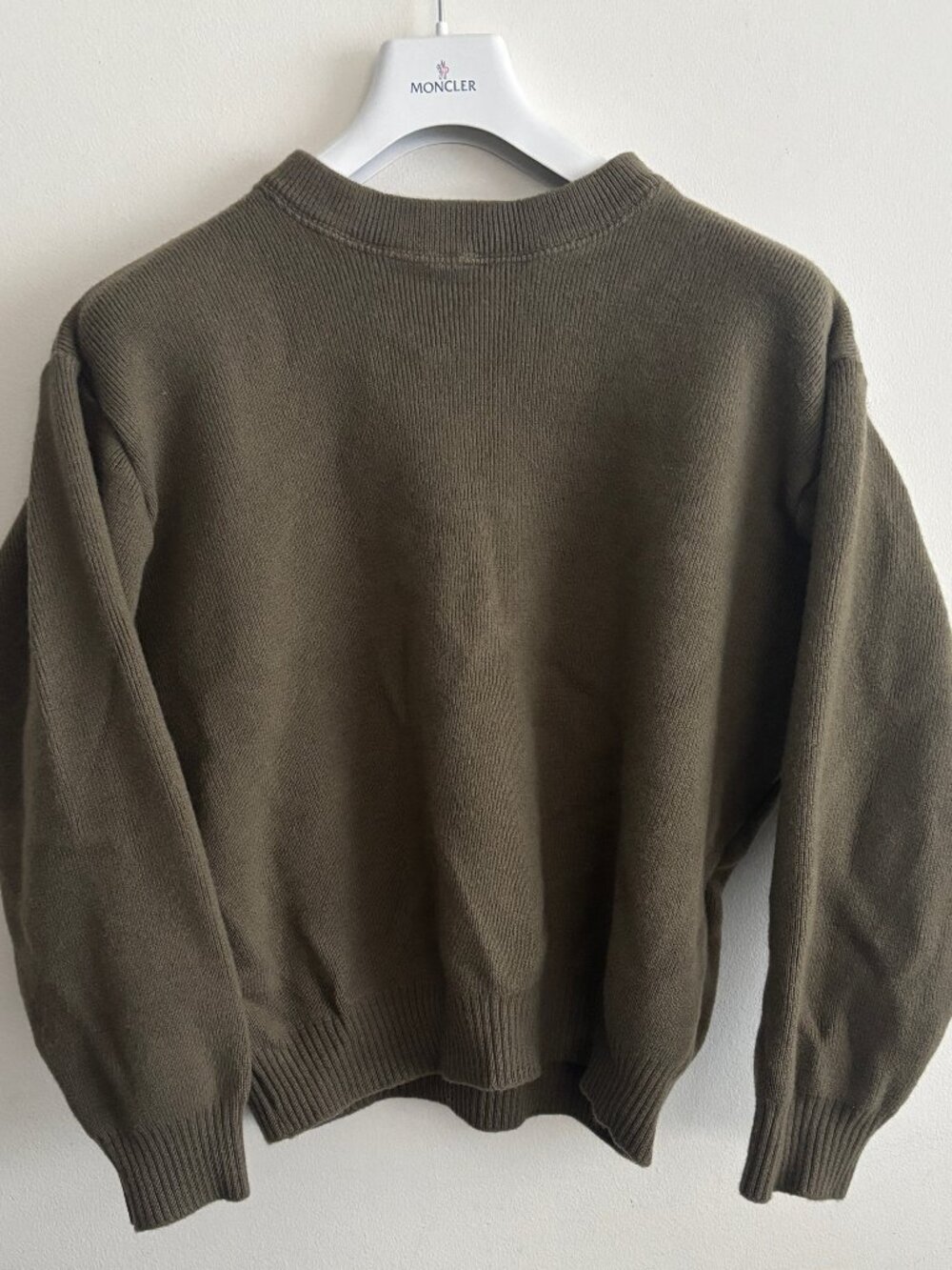 VINTAGE Filson Olive Green Virgin Wool Crewneck Sweater Large